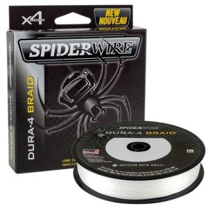 FILO TRECCIATO SPIDERWIRE DURA-4  BRAID  MT 150 - 20, BIANCO