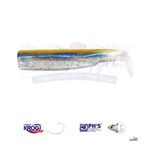 FIIISH BLACK MINNOW 90 CORPS X 3