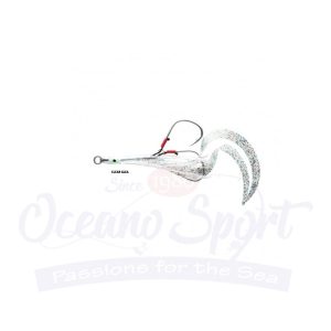 OCTOPUS GUN'S TAKO BAIT 2/0CON DOPPIO ASSIST HOOK - CLEAR  GLEA