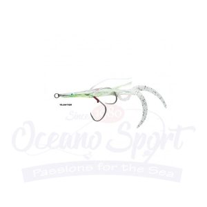 OCTOPUS GUN'S TAKO BAIT 2/0CON DOPPIO ASSIST HOOK - YELLOW TIGER