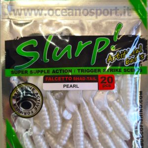 TRABUCCO SLURP BAIT FALCETTO SHAD TAIL PERL