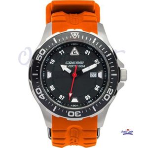 OROLOGIO SUBACQUEO MANTA ORANGE SILVER