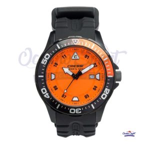 OROLOGIO MANTA SUBACQUEO CRESSI SUB NERO ARANCIO