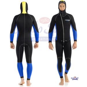 MUTA CRESSI SUB MEDAS 5mm  CON CERNIERA AL VISO