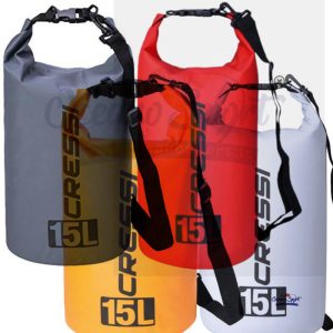 SACCA STAGNA DRY Lt. 15 CRESSI SUB - NERO