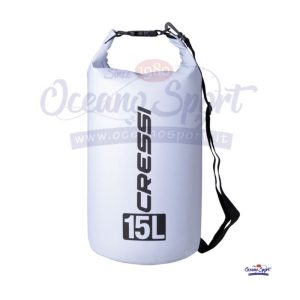 SACCA STAGNA DRY Lt. 15 CRESSI SUB - BIANCO