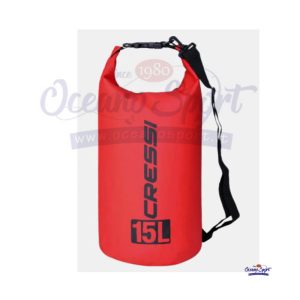SACCA STAGNA DRY Lt. 15 CRESSI SUB - ROSSO