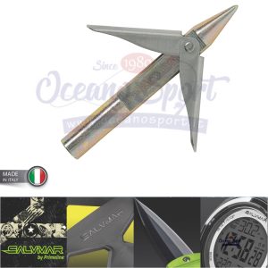 ARPIONE BIG  2 ALETTE INOX