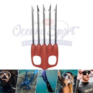 FIOCINA KILLER ROSSA SEAC 5 PUNTE