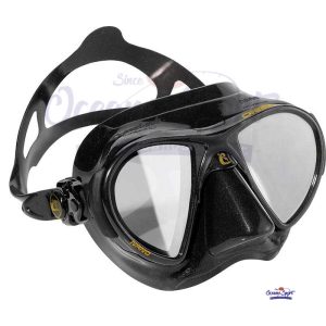 MASCHERA CRESSI SUB NANO BLACK MIRROR LENSES