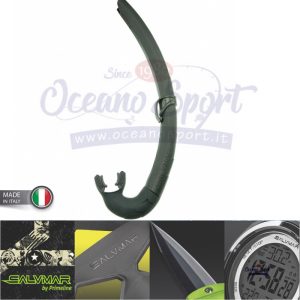 BOCCAGLIO SNORKEL BITE AIR GREEN SALVI