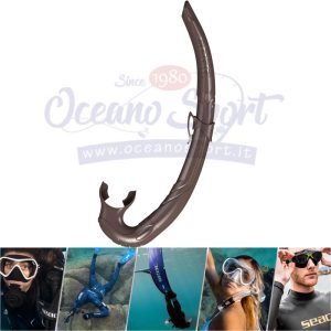 BOCCAGLIO SNORKEL LIQUID MARRONE  SEAC SUB