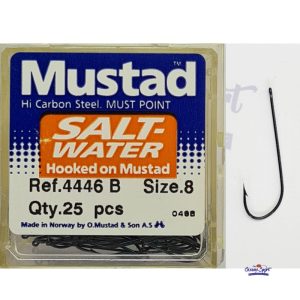 AMI 4446 B BOX 25 PZ MIS 8 MUSTAD