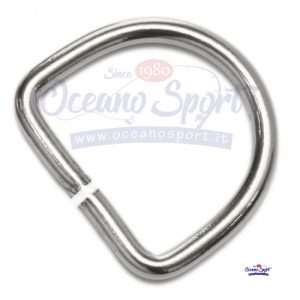 ANELLO A FORMA DI "D" 60X51X5.5mm
