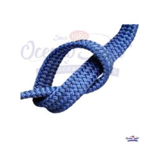 TRECCIA PER PARABORDI Ø14 BLU 6mt