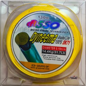 DYNEEMA ASSO SK71 130mt 0,19mm