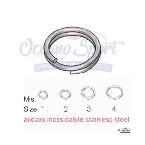 SPLIT RINGS LIGHT TYPE Art.204 STONFO