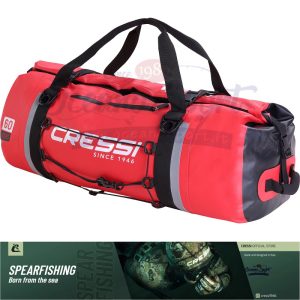 BORSA RHINO DRY ROSSA 60LT CRESSI SUB