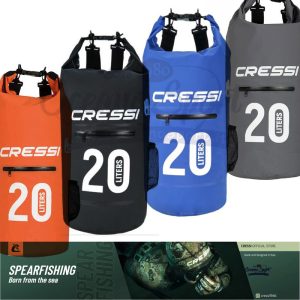 SACCA DRY LT 20  CON ZIP CRESSI SUB