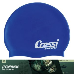 CUFFIA NUOTO CRESSI SILICONE KID BLU