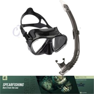 SET MACHERA E TUBO MATRIX NERO CRESSI SUB