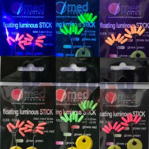 FLOTTER LUMINOSO STICK 10X3MM busta 12 pezzi