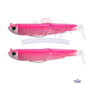 FIIISH BLACK MINNOW 120 DOUBLE COMBO SHORE 12 gr - FLUO PINK