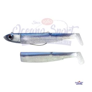 FIIISH BLACK MINNOW 90  COMBO OFFSHORE 10 GR ELETRIC BLUE