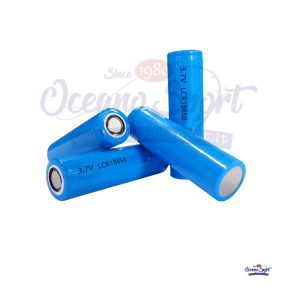 BATTERIA RICARICABILE LI-ION 18650 PER TORCIA  SEAC SUB