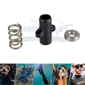 KIT SCORRISAGOLA 8MM MOLLA E ANELLO INOX
