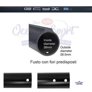 FUSTO MVD IN ALLUMINIO PER FUCILE SUB 55CM