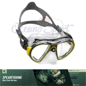 MASCHERA AIR CRYSTAL BLACK YELLOW - CRESSI SUB