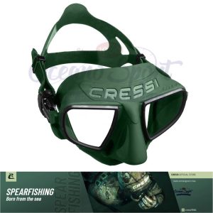 MASCHERA CRESSI SUB ATOM VERDE