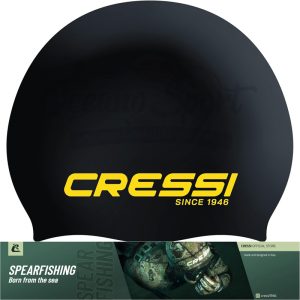 CUFFIA NUOTO SILICONE CRESSI SUB " EDDIE"