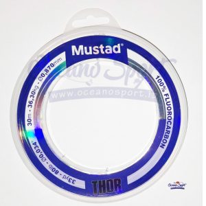 FLUOROCARBON 0,87MM THOR MUSTAD 30MT