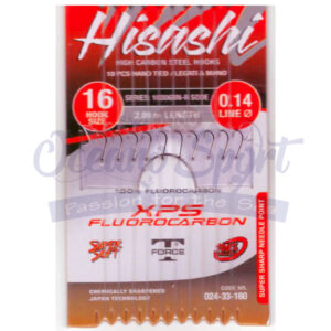 HISASHI HOOK FLUOROCARBON  - AMI LEGATI - 10006BN-R
