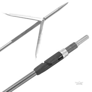 TAHITIANA Ø 7X110 - CYRANO - P VUOTO - DOPPIA ALETTA - INOX - FONDELLLO Ø 8 MM -