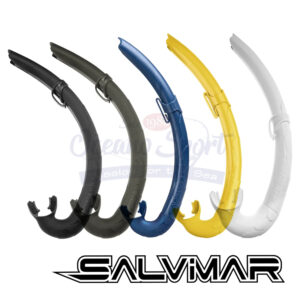 Salvimar Bite Air - Snorkel Extrasoft per Apnea e Pesca Subacquea