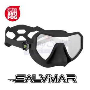Salvimar NEO Anti Fog Black - Maschera Apnea Monolente