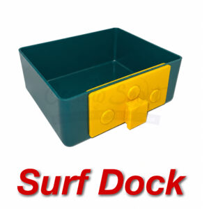 PIATTO PORTA ESCHE "M"  PER REGGI CANNA SURFCASTING SURFDOCK